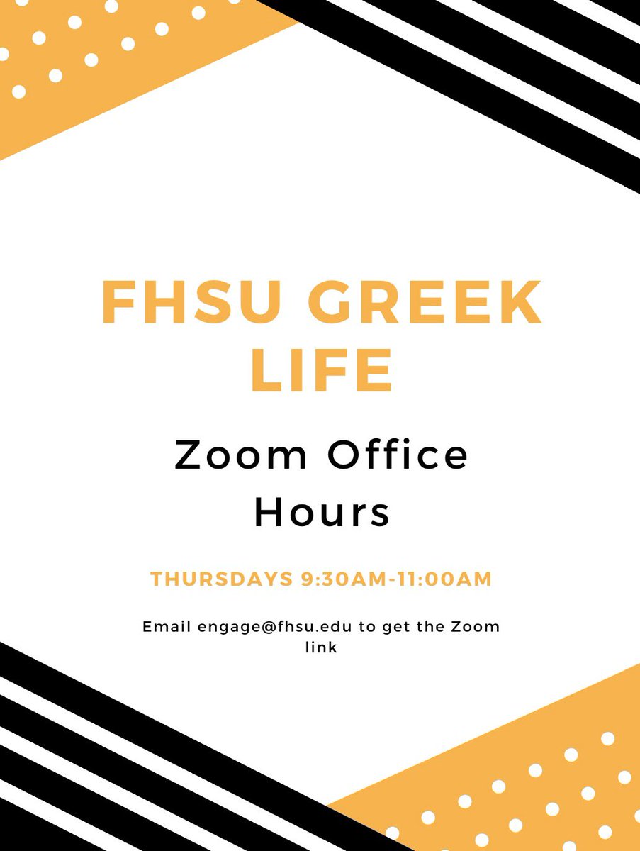FHSUGreekLife's tweet photo. https://t.co/PQOXkacG6P