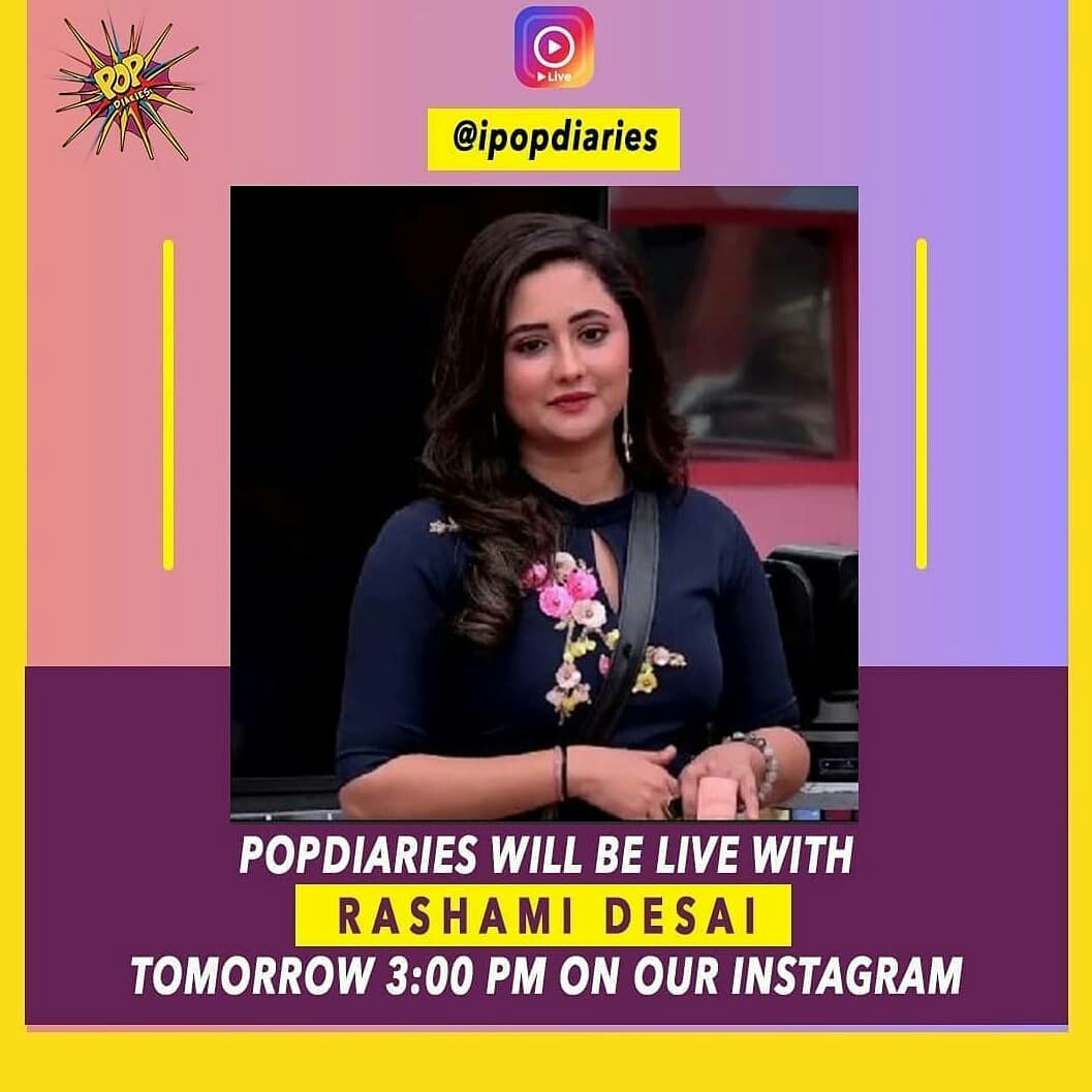 RashmidesaiTeam's tweet photo. Rashmians 📣📣
Tomorrow rashami will be coming live at three places.

@Spotboye 1PM
@ipopdiaries 3 PM
@indiaforums 4PM
Do join her and send them questions so she can answer you all.
I will join what about you all?
Rt and spread this message ❤❤
#RashamiDesai #TeamRD #TheRDShow https://t.co/CXupjlImkB