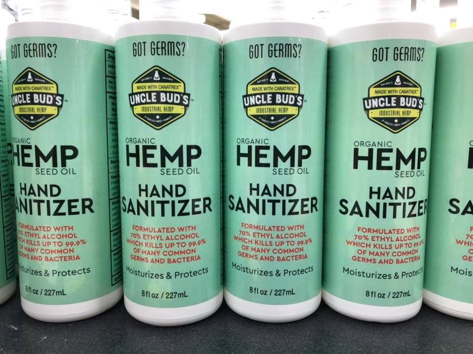 Hope everyone is staying safe out there! We still have lots of sanitizers available. $12 each includes tax. Call us to set up curbside pick up at both of our locations. 760-404-0419.