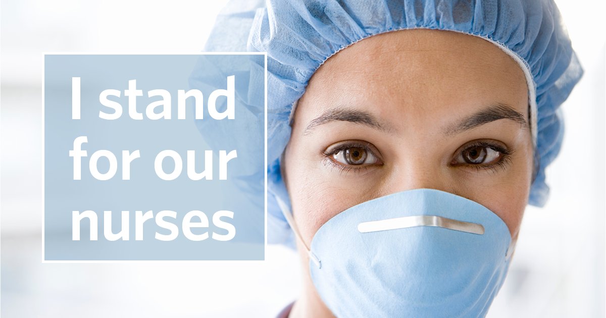 thecrns's tweet photo. Take some time today to share this post and thank all registered nurses &amp; health care workers for the invaluable work they do each day. Thank you for continuing to demonstrate your dedication to your clients &amp; their families every day.

We are with you. We stand beside you ❤️️ https://t.co/CjYPZmEJyQ