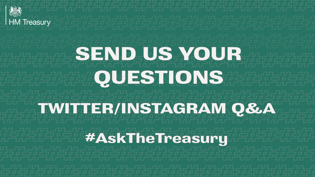 We’ll be answering your questions about the  #coronavirus support schemes announced by the Chancellor  @rishisunak between 3-4pm today. Want to know more about small business loans, job retention or our support for charities, just reply to this tweet with your question.