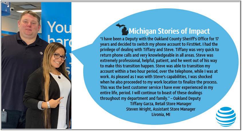 “The best customer experience in my entire life!” WOW!!! <a href="/SteveGLM/">Steve</a> &amp; <a href="/Tornadotiff27/">Tiffany Garza</a> talk about amazing customer impact! Great job! 🤯<a href="/DemetrusHayes1/">Demetrus Hayes</a> @ARSM_Aaron <a href="/TomMonahan10/">Tom Monahan</a> <a href="/GreaterLakesMkt/">Greater Lakes Market 🌊</a> #attemployee #lifeatatt #WeAreGLM