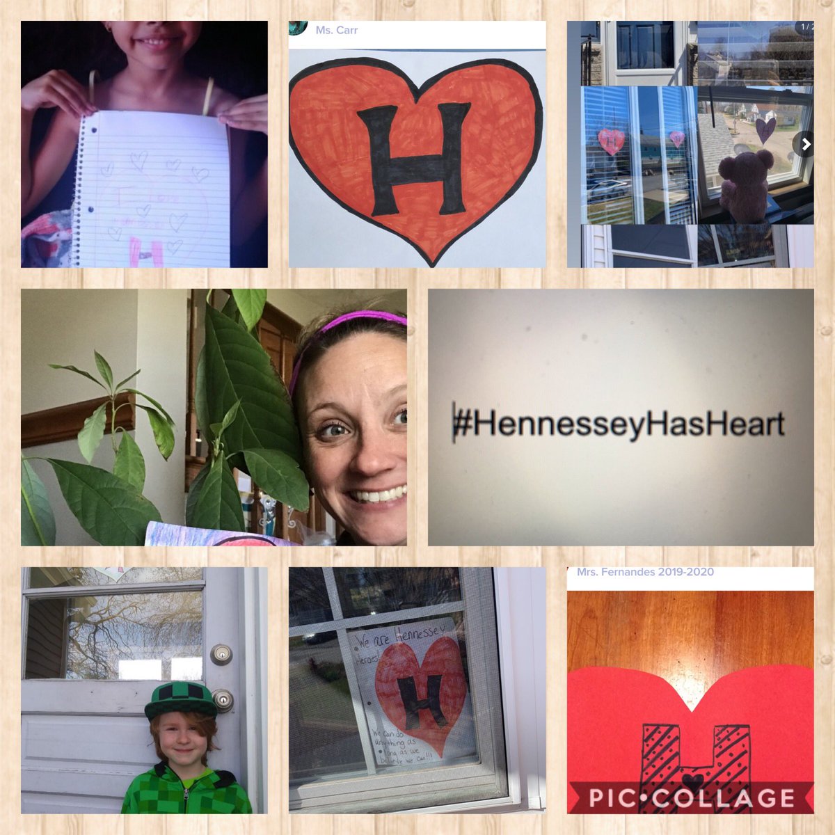 Thank you to the Hennessey community for coming together to show our school spirit in our schoolwide project #HennesseyHasHeart #shoutout to Lisa for getting the hearts rolling!!!  #HennesseyRising