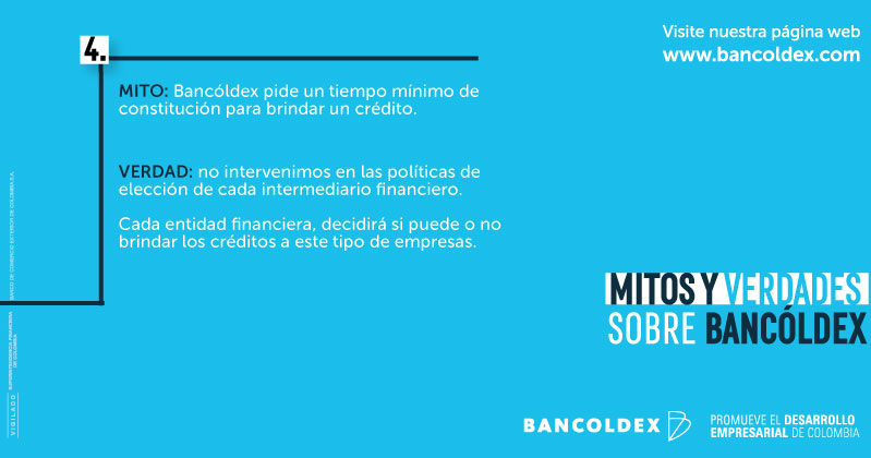 Bancoldex's tweet photo. ¿Qué sí y que no es Bancóldex? 🧐

Somos el banco de desarrollo empresarial de Colombia, esto quiere decir que nuestros recursos son canalizados a los empresarios a través de los intermediarios financieros. 🏦➡️💰➡️🧑‍💼👨‍💼 https://t.co/07YRJfPEYl