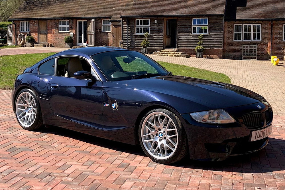 Collecting Cars Live Auction This 08 Bmw Z4 M Coupe Is A Thrilling Yet Practical Sports Coupe Presented In A Rare Special Order Individual Factory Colour Scheme And With Comprehensive