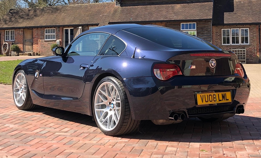 Collecting Cars Live Auction This 08 Bmw Z4 M Coupe Is A Thrilling Yet Practical Sports Coupe Presented In A Rare Special Order Individual Factory Colour Scheme And With Comprehensive