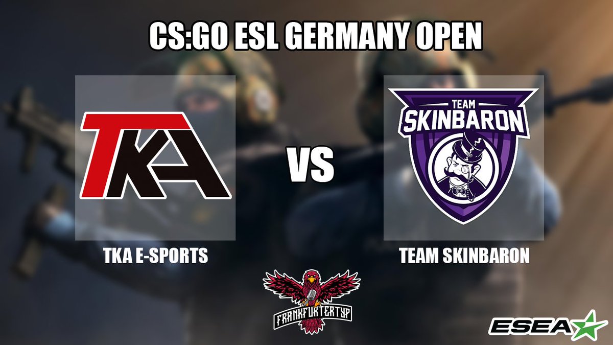 FrankfurterTyp's tweet photo. Das Finale ruft!

Um 20:00 Uhr steht das Finale der @esl_go zwischen @TKAAUT und @TeamSkinBaron an!

Das ganze gibt es live auf
https://t.co/6083Rykm0N 💪🏼

#CSGO #Cast #ESL #ESEA #GermanyOpen https://t.co/kRNVGjFEKx