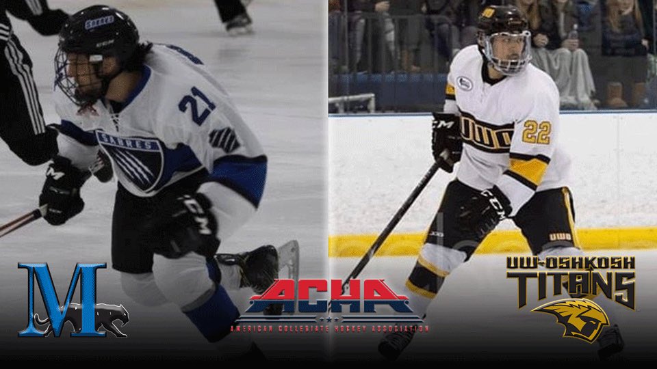 #ACHA M2 Best Jersey

• Central Region

(2) Marian vs. (15) Wisconsin Oshkosh 

Vote below! #JerseyMadness