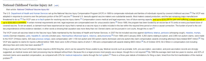 Look at the maximum liability for vaccine damagescompare that to the potential damages from medications https://en.wikipedia.org/wiki/National_Vaccine_Injury_Compensation_Program