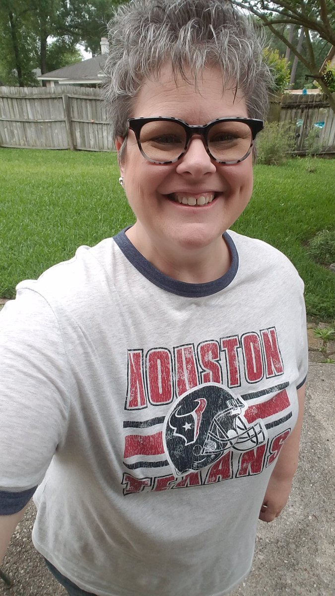 Miss seeing all my students! Having fun with our virtual spirit week...wear your favorite team. Go Texans! #yeagerbuzz #CFISDspirit