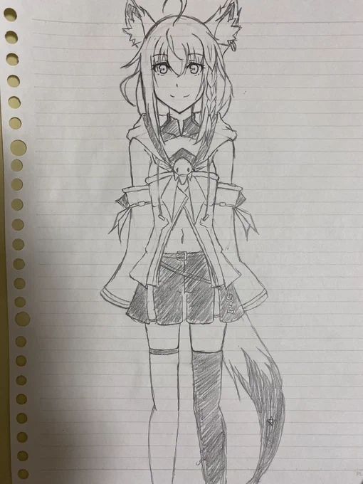 とりあえず絵柄が安定するまで練習
#絵フブキ 