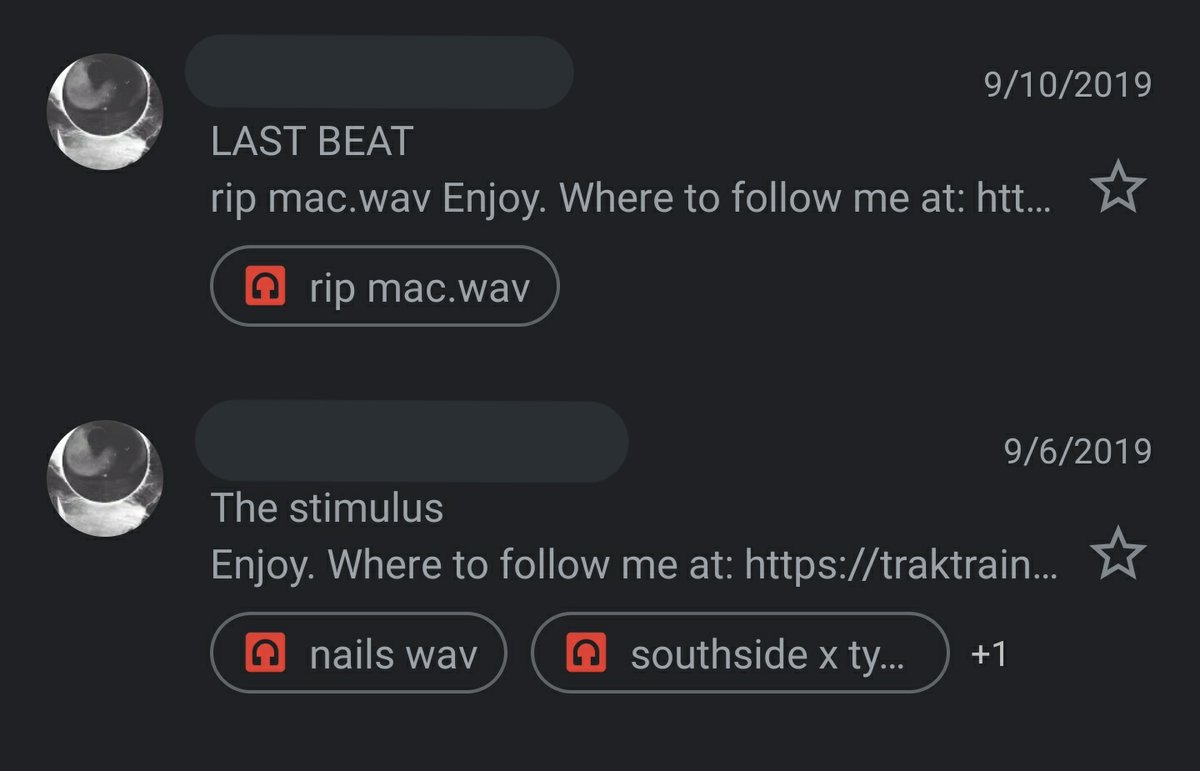  @7thKemuri sent me the beats for "On My Block", " I Laugh Alone", and "High I'm in Love" back in September of 2019