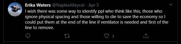 Reminder that  #NaplesAlleycat  #ErikaWaters aka  #GailVorachek is dangerous. If you know and love any boomer conservatives, help get this trending. I doubt she's alone in her depravities.