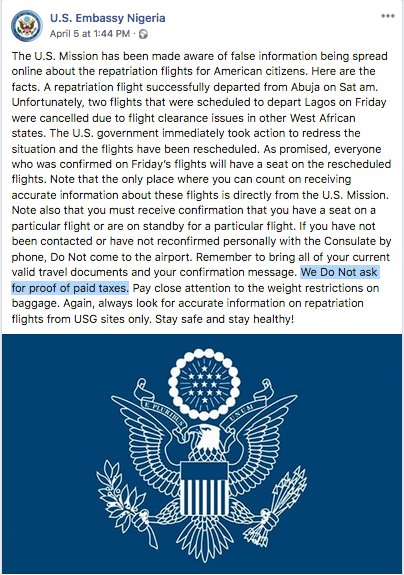 Here& #39;s an update on this thread – Statement from the Embassy. I honestly do have some questions but I don& #39;t expect a government body to give full disclosure about a problem / mistake.The tax requirement error is highlighted.