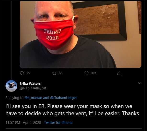 Reminder that  #NaplesAlleycat  #ErikaWaters aka  #GailVorachek is dangerous. If you know and love any boomer conservatives, help get this trending. I doubt she's alone in her depravities.