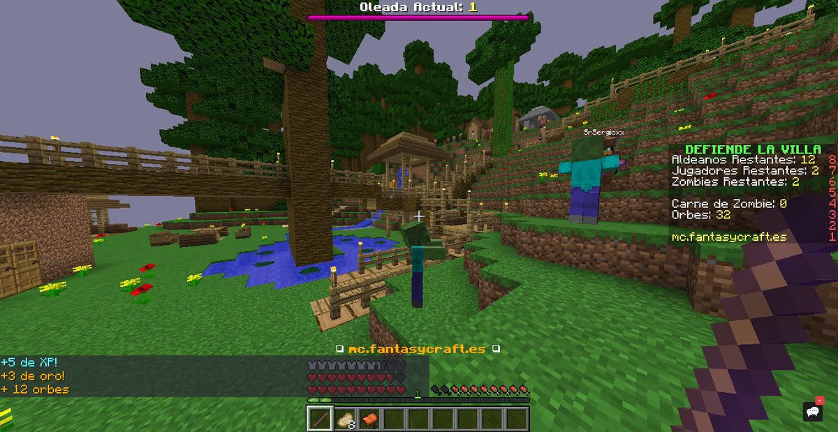 FantasyCraftMS's tweet image. ¡NUEVO MINIJUEGO!

Defiende la Villa ya esta disponible en nuestro servidor 😍

Esperamos que os guste tanto como a nosotros, y esperamos leer cuál ha sido la fase máxima en la que quedáis.

Web de estadísticas: fantasycraft.es/estadisticas/d…

IP: MC.FANTASYCRAFT.ES [No-Premium]