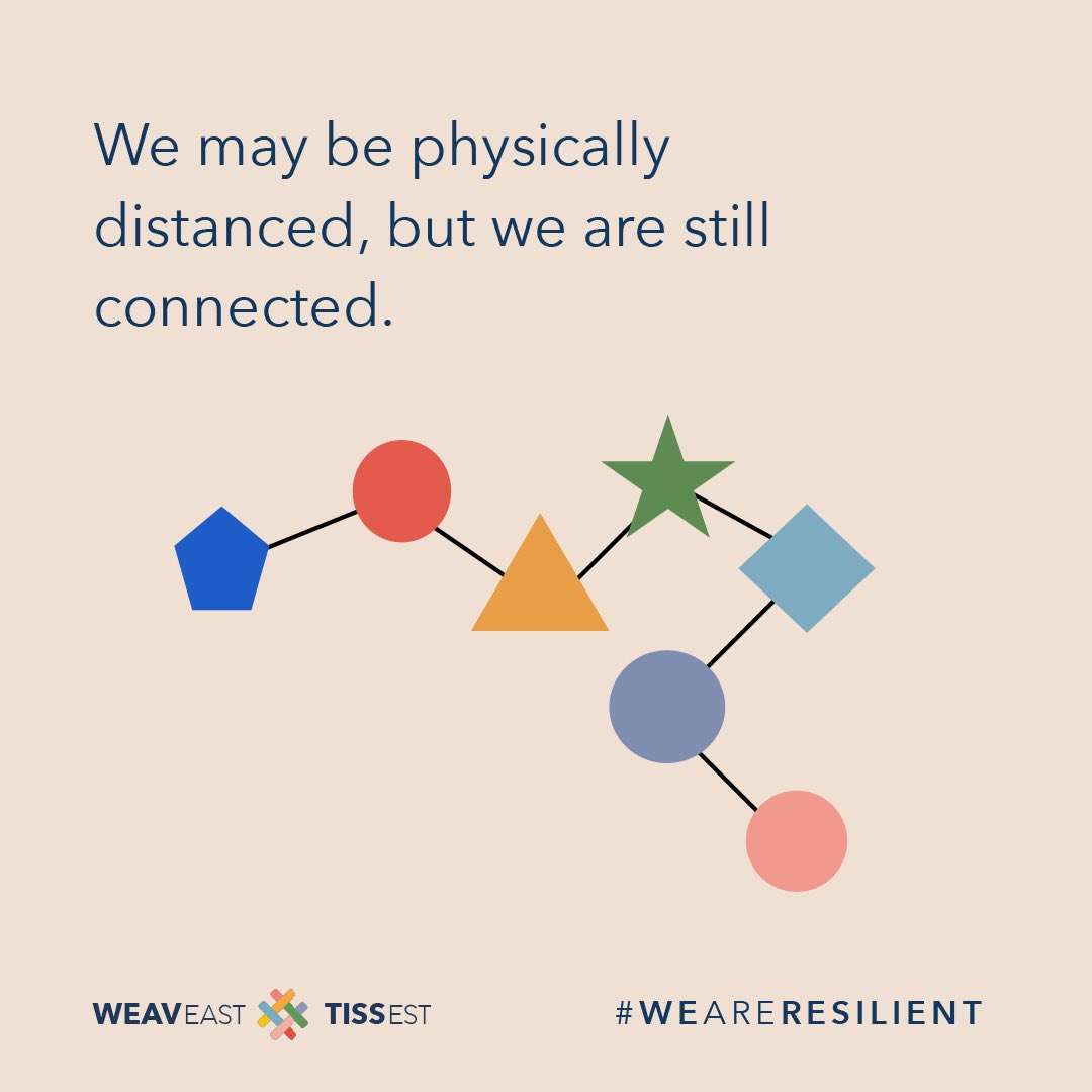 Invisible threads are the strongest ties. We are connected to you through this tweet 📲 👥 
Reply with an emoji that describes something you feel connected to right now. 

#WeAreResilient #PlankTheCurve #COVID19