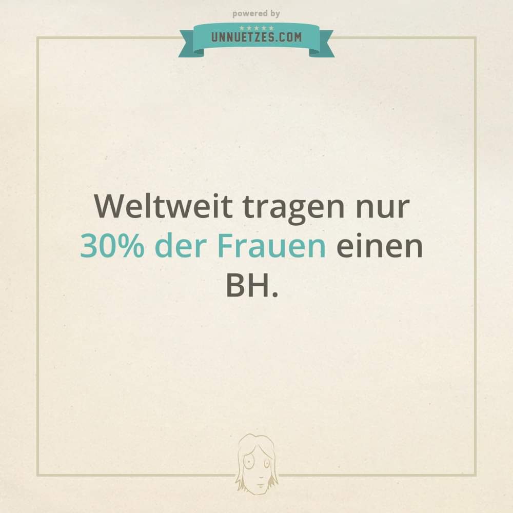 Wie viele Frauen davon keinen BH kennen??
#Frauen #Frauending #bh #Brüste