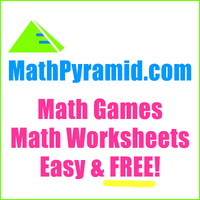 Math_Pyramid's tweet image. FREE math games and worksheets for Kindergarten students. Make home school easy and fun with mathpyramid.com #mathgames #interactivemathgames #freemathgames
