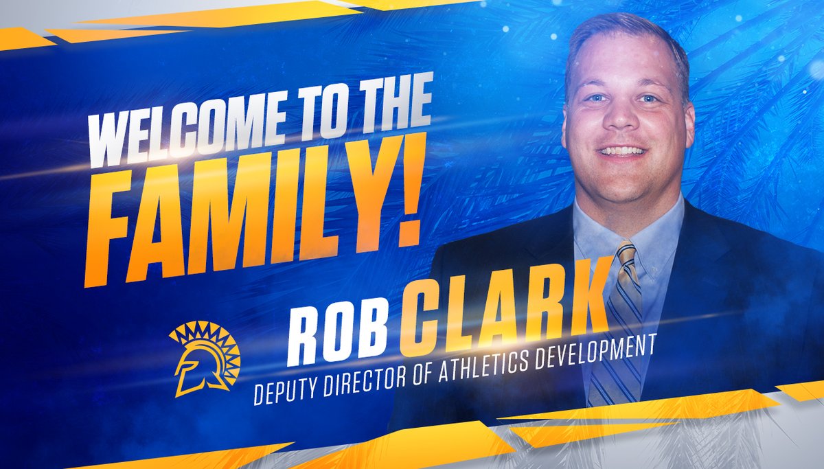 SJSUAthletics's tweet image. Athletics director @SjsuTuite has hired @RobClark10 to run the Spartans' development team. Welcome to South Campus Rob! 

📰 - bit.ly/2UWUq5r

#SpartanUp