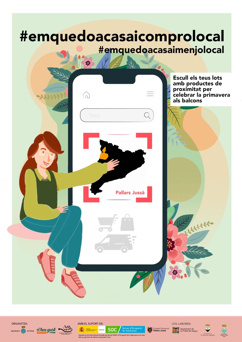 Ja podeu consultar els lots de productes del #pallars per celebrar la primavera des del balcó! Els productors del Pallars Jussà fem una crida📢als consumidors compromesos.Hi ha oferta per a tots els públics, per a tots els preus i per a tots els llocs tuit.cat/T27f7
