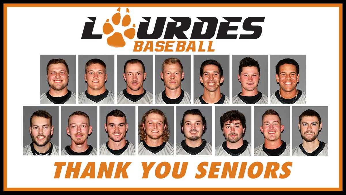 LourdesSports's tweet photo. Here is the updated picture including all seniors from the Lourdes Baseball Team! Thank you all for your dedication and contribution over the last four years. https://t.co/9IG6ZlIJU3