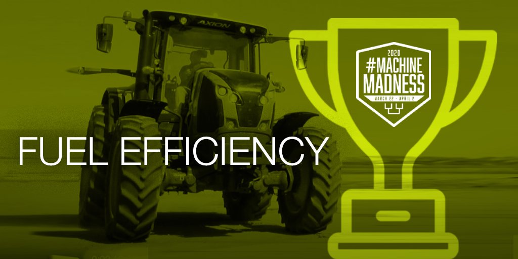CLAAS_America's tweet photo. Drumroll, please. 🥁🥁🥁 Introducing our #MachineMadness 2020 winners, starting with our top machine feature...

🏆 Fuel efficiency https://t.co/j3nkp4RbR5