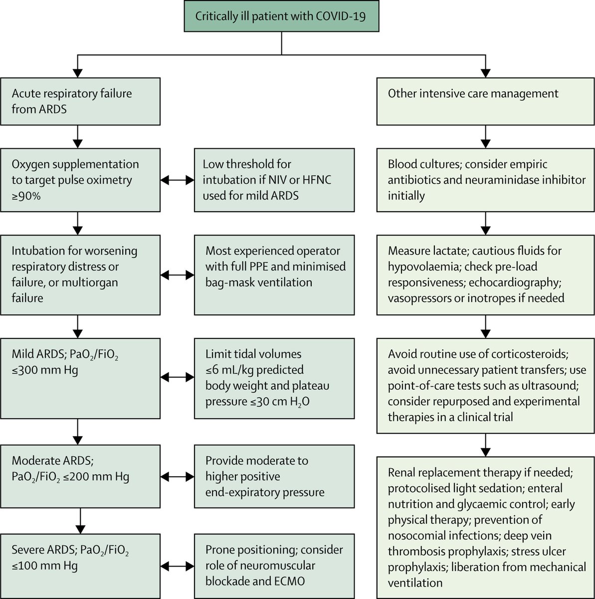 Intensive care management of #coronavirus disease 2019 (#COVID19): challenges and recommendations hubs.ly/H0pjMHN0 via @TheLancet #CHESTCritCare