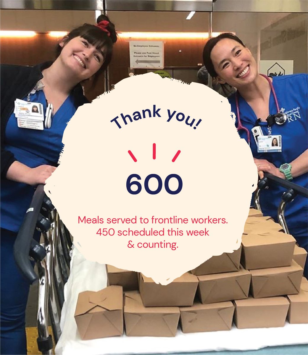 frontlinepdx's tweet photo. Since originally posting this announcement, we have now raised over $50K for #portland restaurants to feed over 700 #FrontLineHeroes! Thank you donors for supporting local restaurants to feed our local hospital staff!

#WeGotThisPDX #SaveRestaurants #toosmalltofail #pdxeats https://t.co/evHlFLtYIN