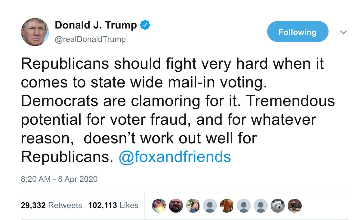 39.  #QAnon Why did WHO make several strong recommendation NOT TO impose a travel ban?Why was it key for select [D] governors to ban the use of hydroxychloroquine? Why does  #FakeNews push anti- #HCQ fear tactics re its safe use?WHO BENEFITS THE MOST?  #Q https://twitter.com/realDonaldTrump/status/1247861952736526336