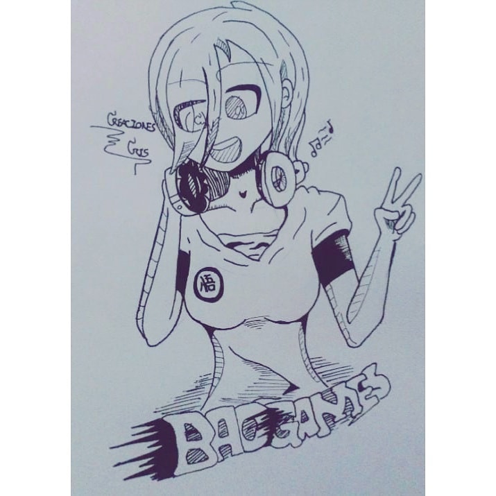 Luzmamtzv's tweet photo. Un hermoso dibujo que me hicieron ♥️😍 por @chris_diaz7u7 https://t.co/1nakabva5N