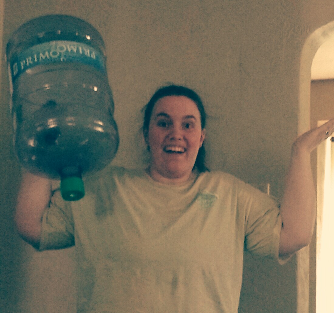 Mrs_A_Stock's tweet photo. Virtual Day #8- Drink only water......I drank so much water that my water jug is now empty!!! 
#WeAreMehlville #PanthersNotOnTheProwl #Wehlville https://t.co/7uo4gvQr2g
