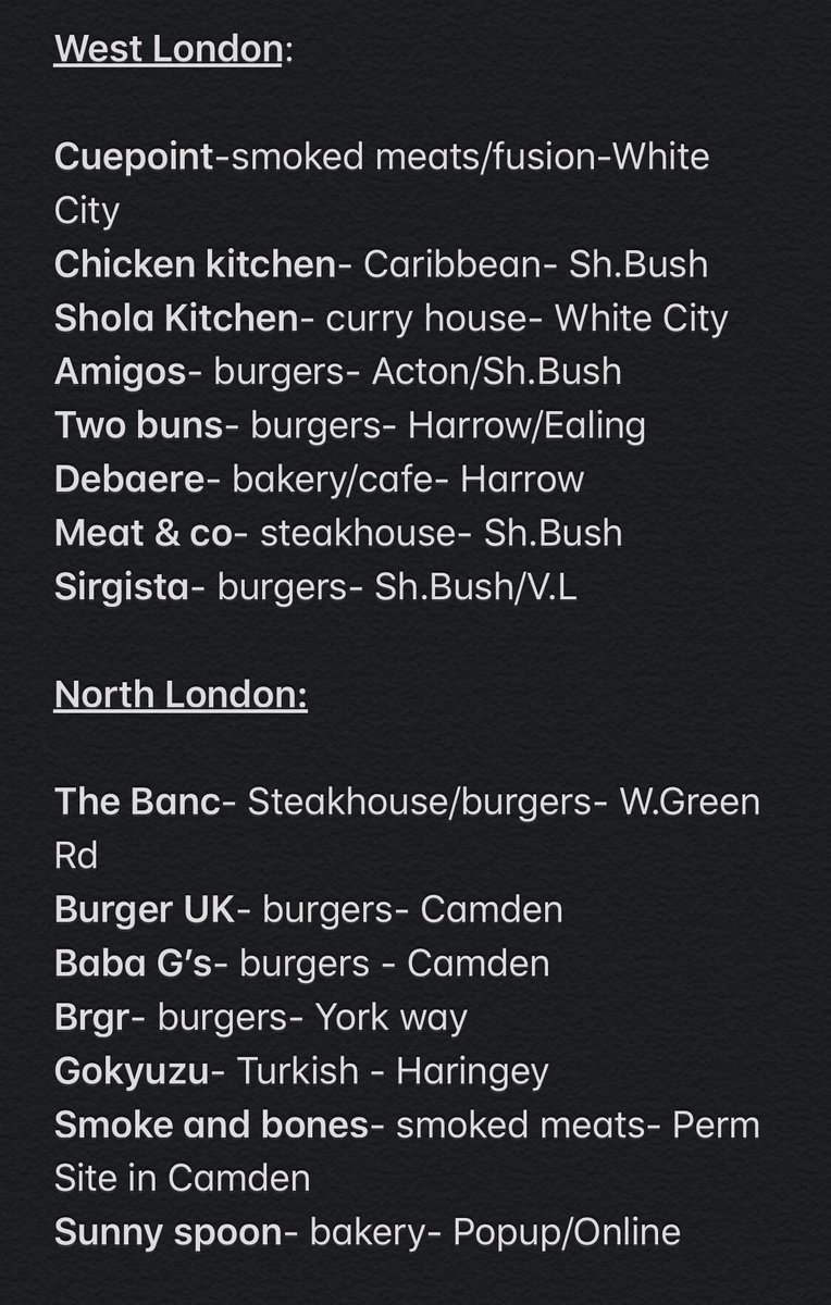 So I’ve spent my day to redo a thread of places to eat in London & broken it up in diff parts & I’ll include the few outside of London too. Pics of food from the places will be posted too