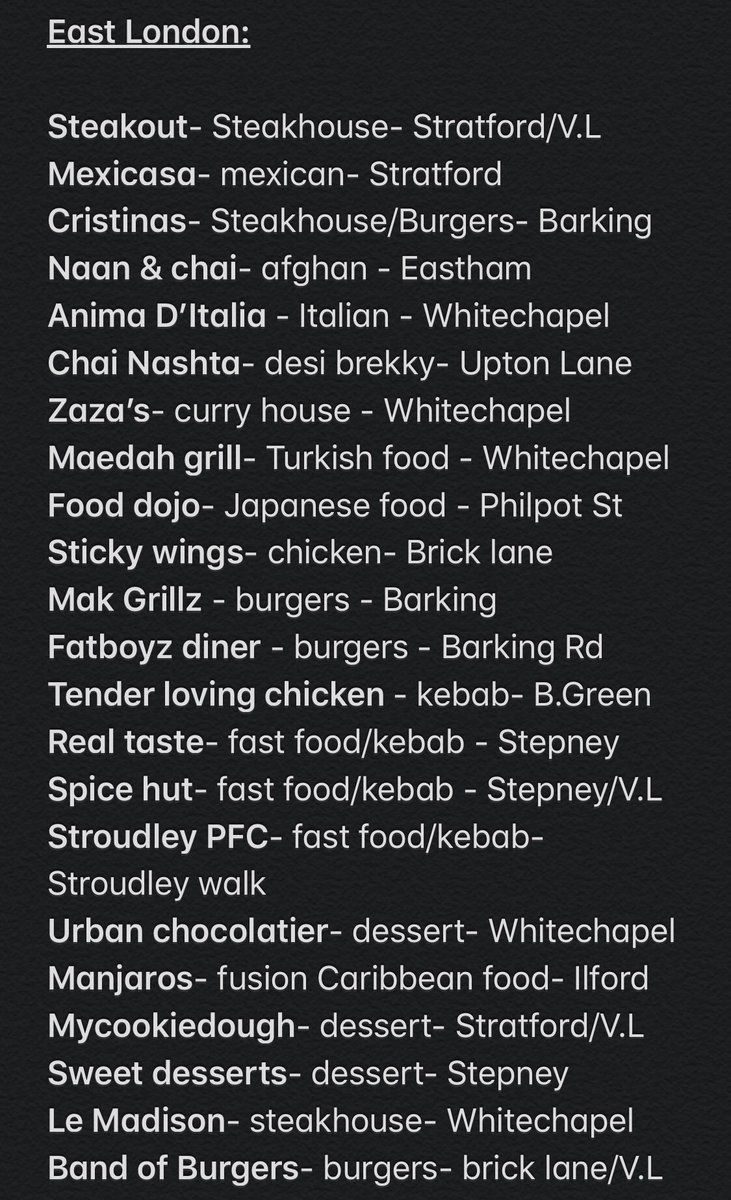 So I’ve spent my day to redo a thread of places to eat in London & broken it up in diff parts & I’ll include the few outside of London too. Pics of food from the places will be posted too