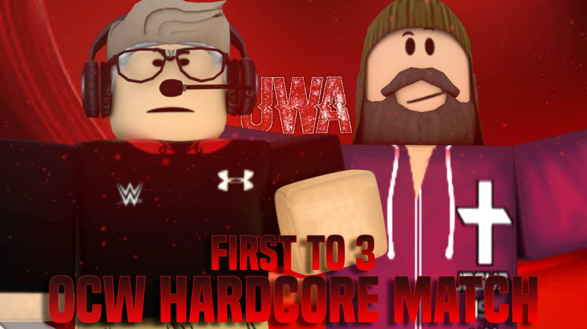 UWARBLX's tweet photo. APRIL ANNIHILATION | @WoflsharkYT 

The most HARDCORE fed in the UWA has provided us with a HARDCORE Match! It will be #MrMcMahonWWE vs. @Xiaoirl! https://t.co/dE5wBSy1PW