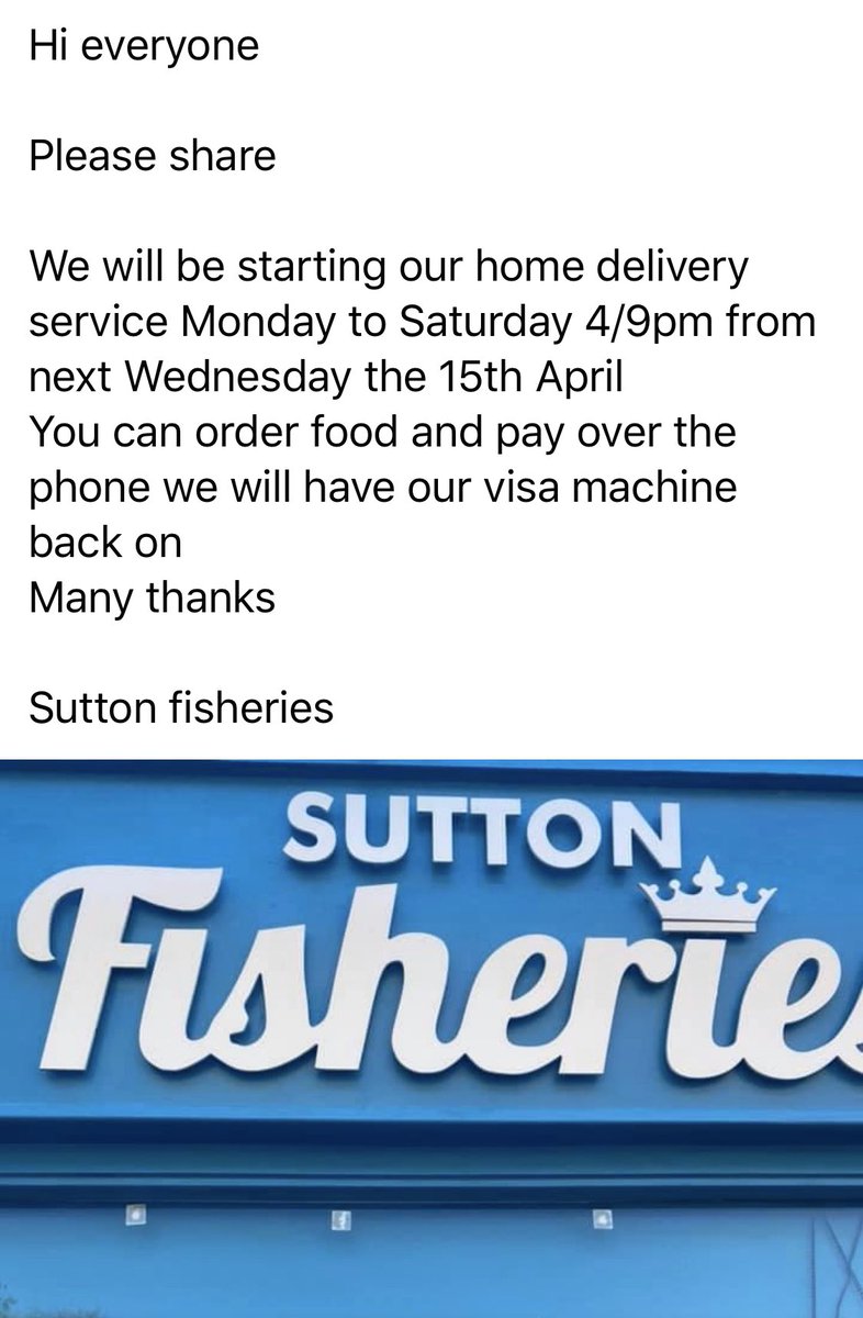 Please please share to promote local businesses