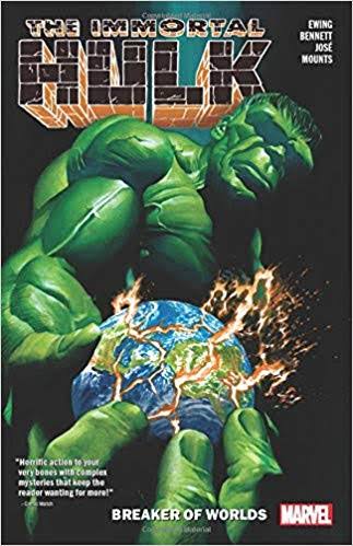 Inmortal Hulk Vol.5: Breaker of WorldsEscritor:•Al Ewing Artistas:•Joe Bennett•Ryan Bodenheim•German Garcia