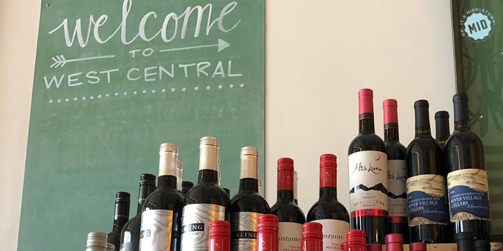 West Central Wine has all the wine &amp; snacks you'll ever need! They are changing their hours to focus on retail wine sales &amp; deli takeout options. That means, more wine and delicious food just for you! New hours: Tues, Thurs, Saturday, 12 pm - 4 pm. #WineWednesday #ItsMiddletown