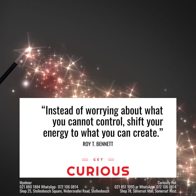 curiosityhut's tweet photo. “Instead of worrying about what you cannot control, shift your energy to what you can create.”  

#inspirationalquote #quotes #inspired #worry #lockdownworries #covid19 #coronovirus #remainpositive #positivevibes #curiosityhut #getcurious #somersetmall #somersetwest https://t.co/saSRleVFWh