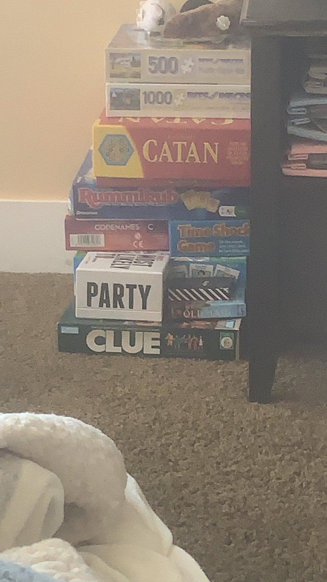 NPetracaj's tweet photo. Board games with friends bring my joy!!!! Our house favorite right now is Catan #hcadulting https://t.co/KV8wmba6ui