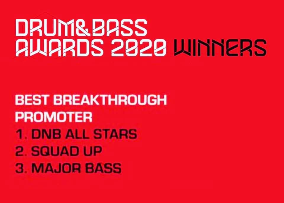 MajorBassDNB_'s tweet photo. Thank you to everyone to all of you, we made 3rd place!!! It's a honour @dnbawards🏆#3rdplace #winners #dnbawards #majorbassdnb #drumandbass #jungle #music #culture #lifestyle #Humbled https://t.co/f8c3ULCoSz