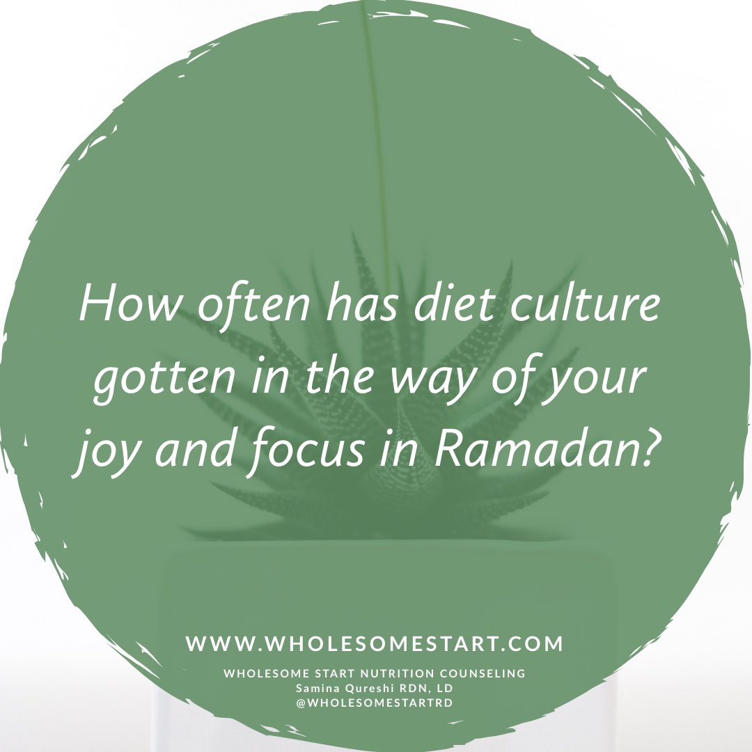 InclusiveIBS's tweet photo. Ready to #DitchDietCulture this Ramadan? Join me& @DrAnjabeenAsh for a weekly support group to help you Ditch Diet Culture During Ramadan!
If you’re interested, click here to sign-up today! https://t.co/1bY7iBR7H9
#RamadanCountdown
#muslimmentalhealth
#intuitiveeatingofficial https://t.co/xOeZXcK98r