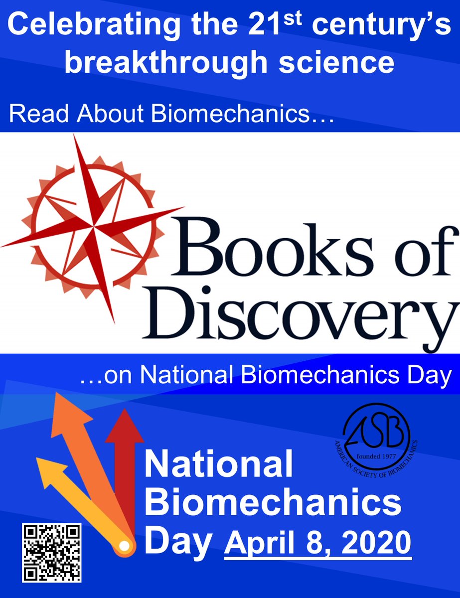 Happy National Biomechanics Day! We're very happy to support such an awesome day. Make sure to share your #biomechanics today - virtually of course! #NBD2020