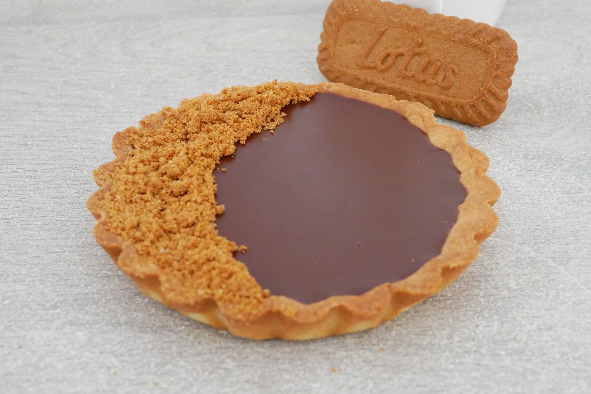 defts's tweet photo. Tartelette spéculoos chocolat pour passer cette bonne journée #confinementjour23 https://t.co/UR4jdJaGbq