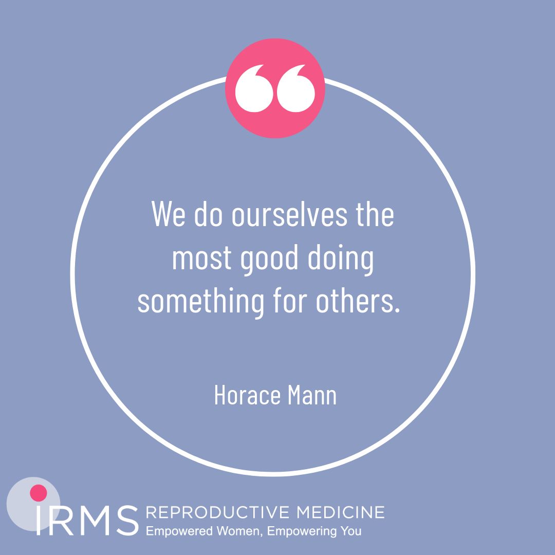 IVF_IRMS's tweet image. Take care of yourself during these stressful times – and take care of others. Check in on elderly neighbors, reach out to isolated friends, and do your part keep the world safe and healthy!