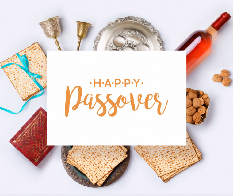 Sending wishes for a happy and healthy #Passover