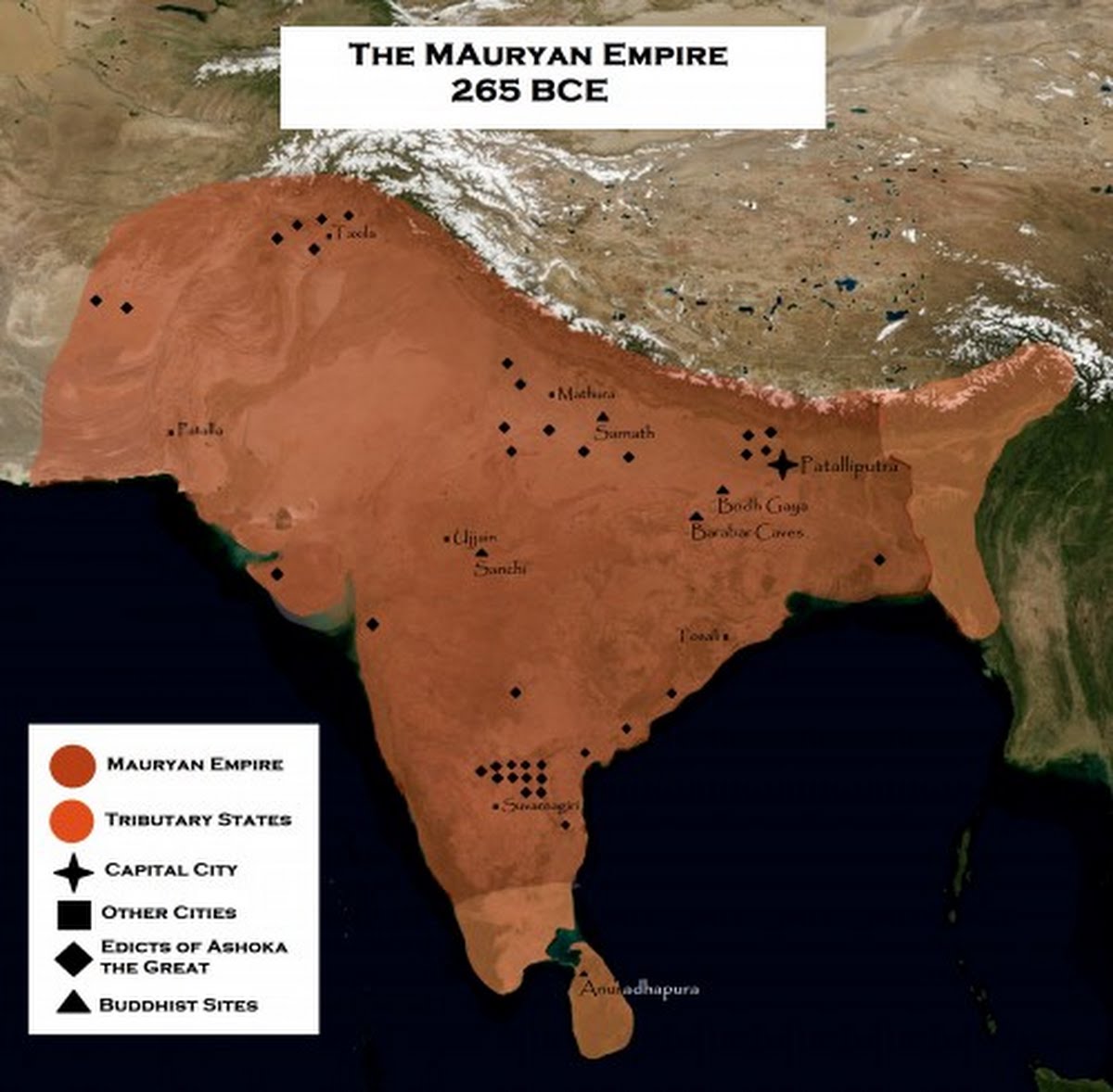 In The Outline of History (1920), H.G. Wells wrote:"Amidst the tens of thousands of names of monarchs that crowd the columns of history, their majesties & graciousnesses and serenities & royal highnesses, the name of Ashoka shines, and shines, almost alone, a star."