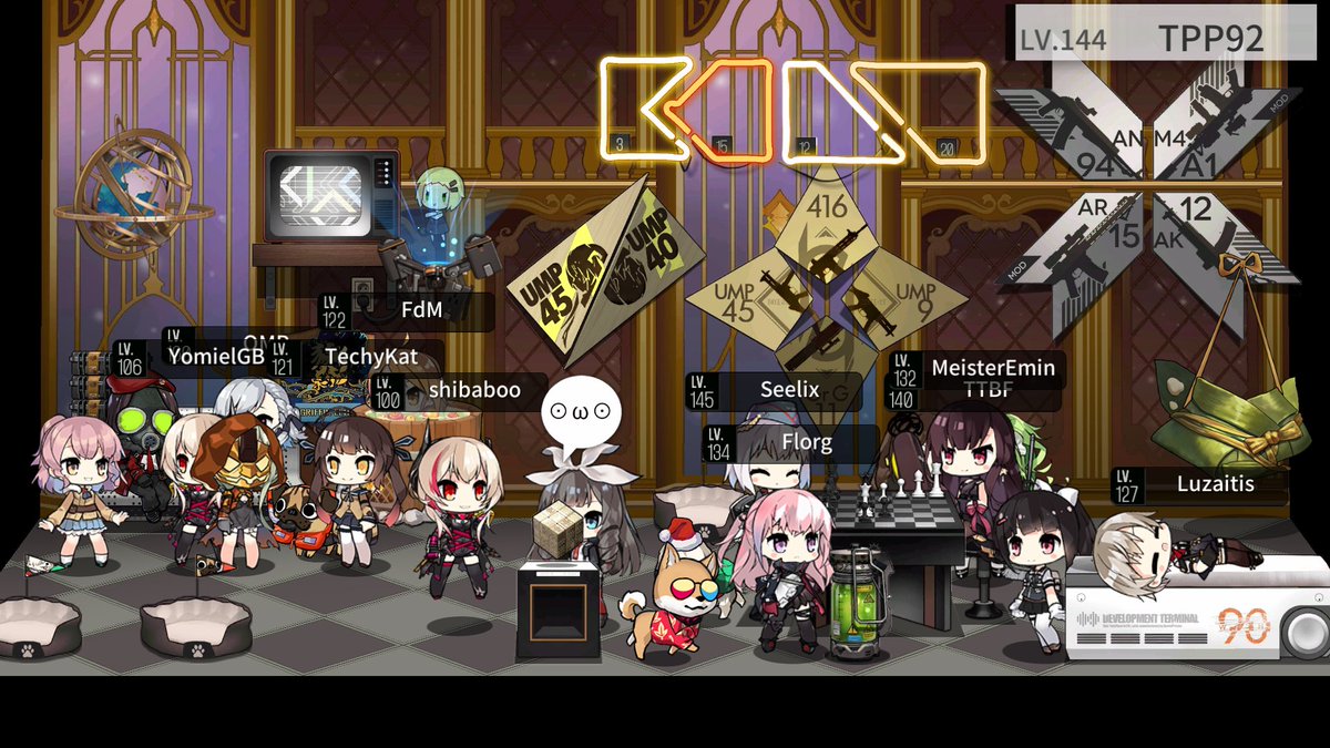 TPositivePlayer's tweet image. #GirlsFrontline #GFLDormExhibit
Commander: TPP92
UID:102773

I call this Boot Camp, because it's basic, like me. :3