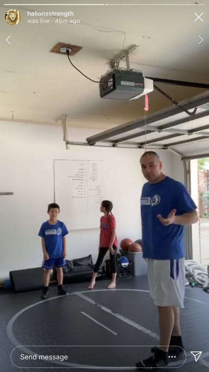 HALionsStrength's tweet photo. In case you missed it, click on our Instagram Live story for the workout designed for younger athletes. https://t.co/psNQEWY9xn