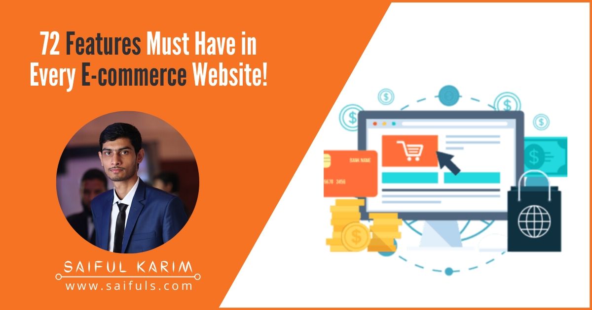 imsaifulkarim's tweet photo. If you are an E-commerce owner, Developer or Marketer. So, this article for you.
Hope it will help you to create your website feature's checklist.
https://t.co/Mqf7phKttB
#ecommerce #OnlineShopping #SaifulKarim https://t.co/RiUyIFXp1l